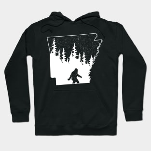 Arkansas Bigfoot Gift Hoodie